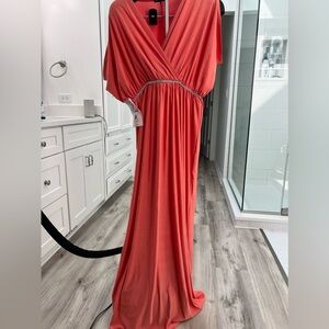 Koh Koh Women’s Coral dress NWT Size Large